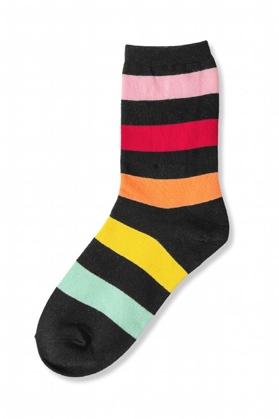 Happy Stripe Socks